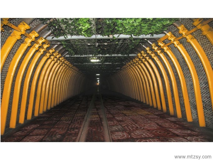 采用復(fù)合支護(hù)的井下巷道